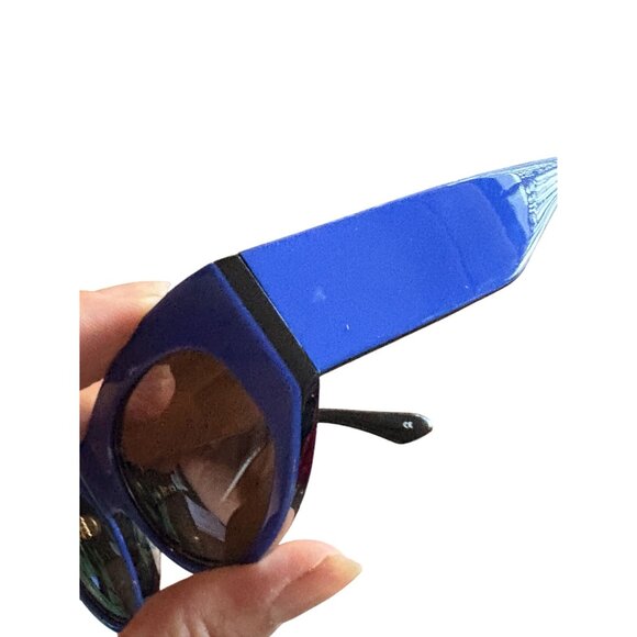 SHEVOKE Saint Sunglasses in Royal Blue main image 8